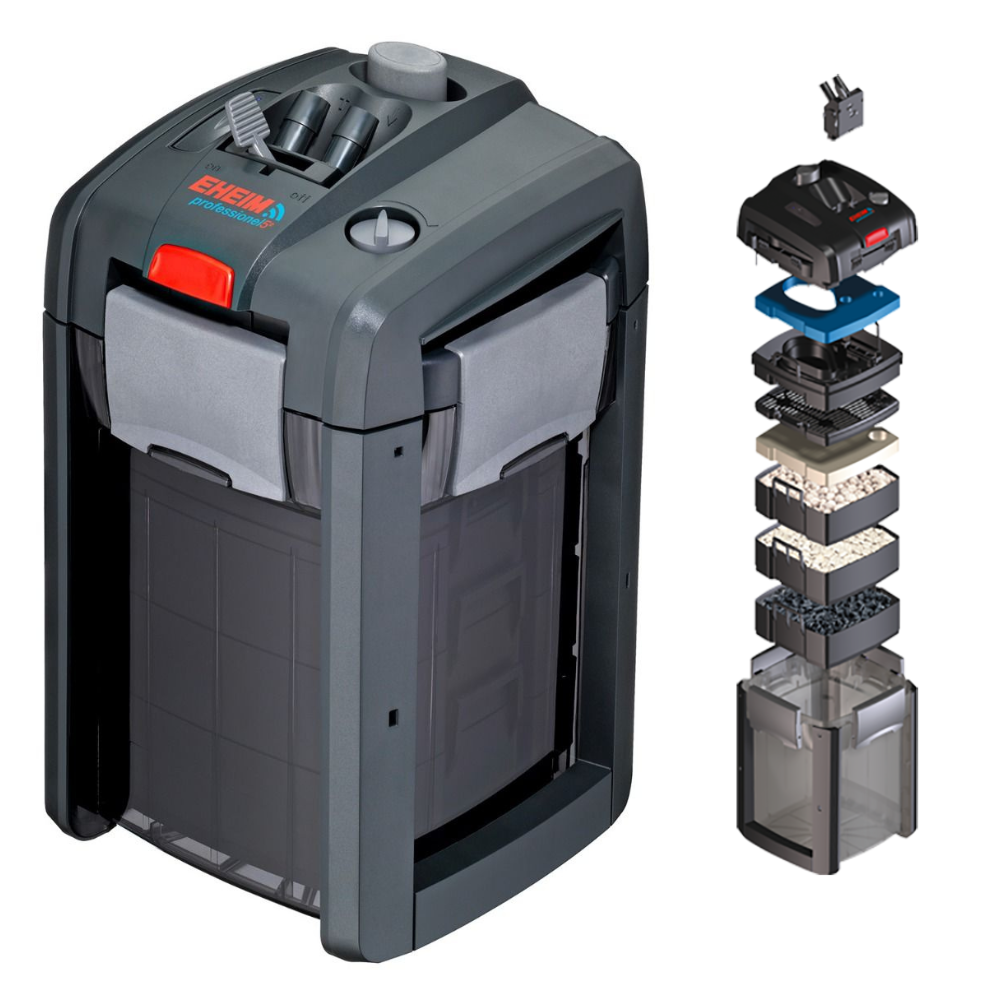 EHEIM 2274 Professionel 5e 350, Filtru Extern Pentru Acvarii (maxim 350L), 1500L/h 