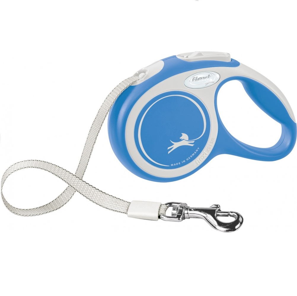 FLEXI New Comfort L, Lesa Retractabila cu Banda, Caini Maxim 50kg, 8m