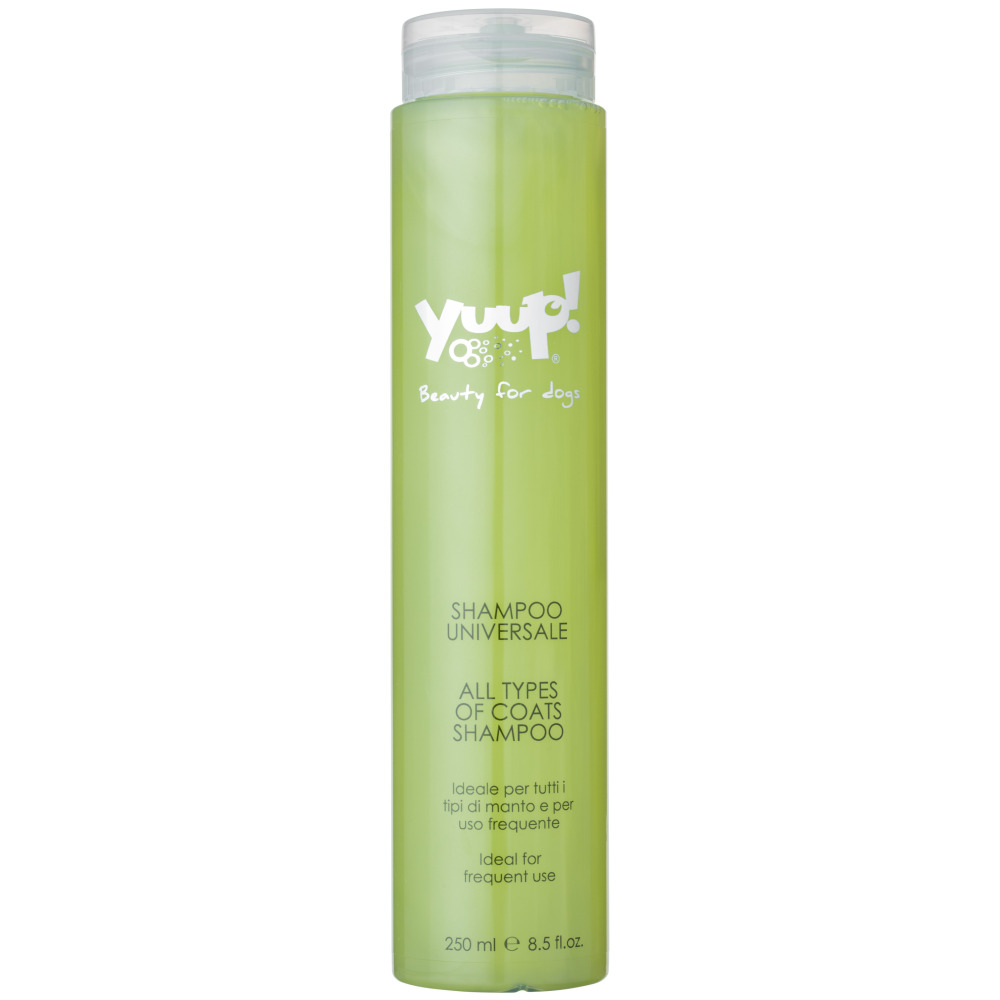 YUUP! Home Universal, Sampon Curatare Profunda Pentru Caini si Pisici, Ideal Pentru Utilizare Frecventa Orice Tip de Blana, 250ml