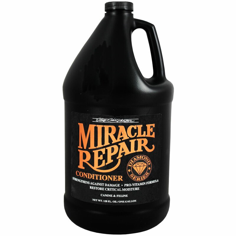 CHRIS CHRISTENSEN Diamond Series MIRACLE REPAIR Balsam Profesional Caini si Pisici, Pentru Blana Deteriorata | Lipsita de Stralucire, 3.8L