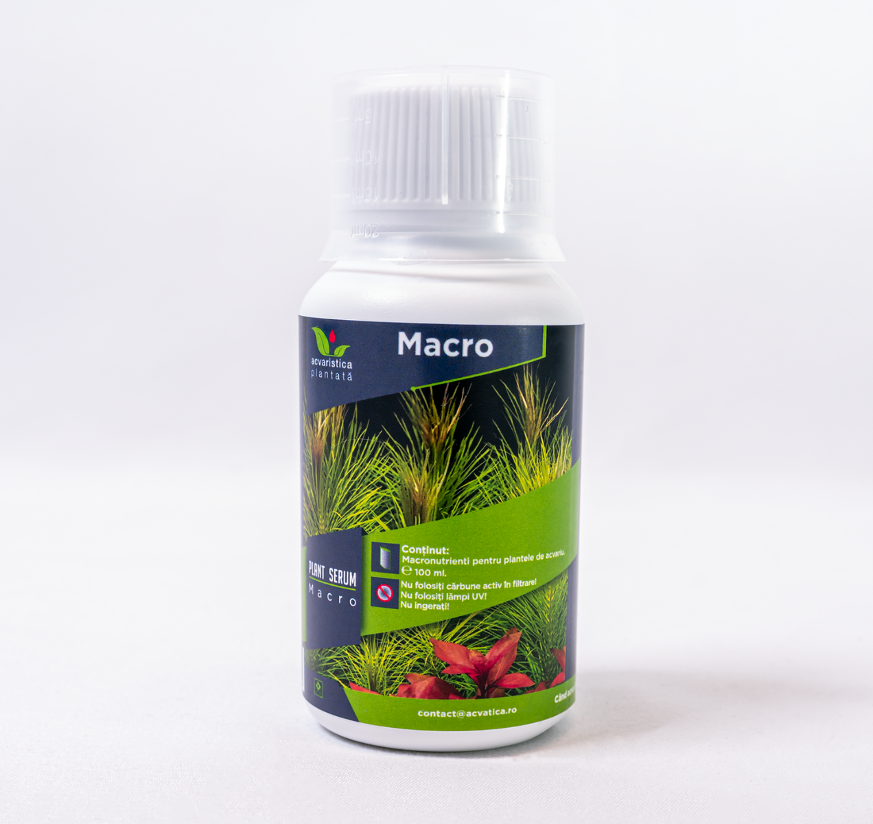 MACRO PLANT SERUM Fertilizant Concentrat Pentru Plantele de Acvariu, 100ml