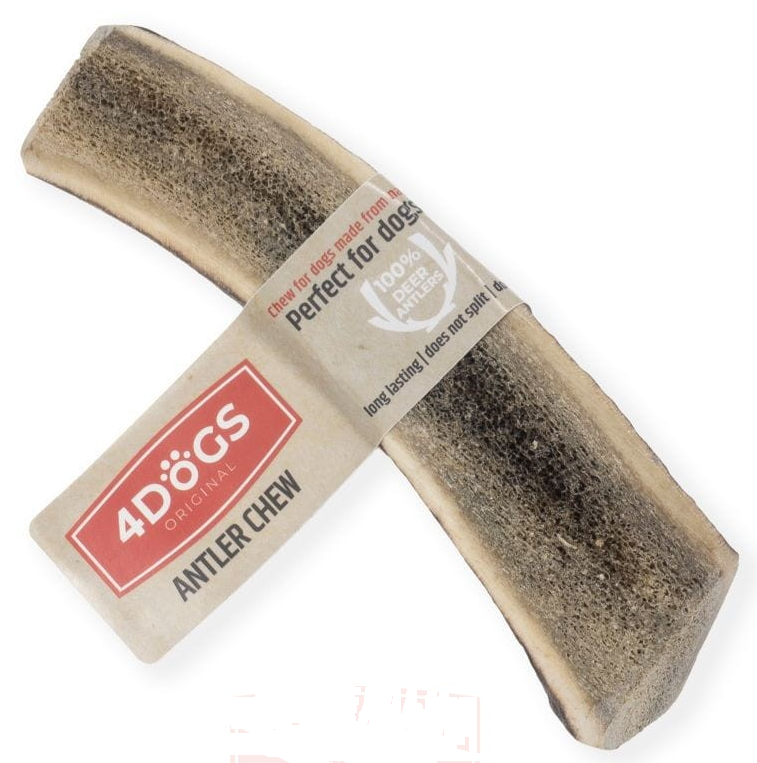 Recompense Naturale de Ros Pentru Caini, Coarne de Cerb, 4 DOGS Original, R-Line EASY S, 10cm