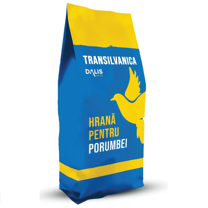 TRANSILVANICA Hrana Premium pentru Porumbei cu 10 Seminte Selectionate | Fara Mazare 25 kg