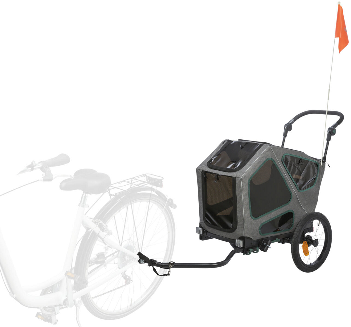 Remorca Bicicleta Pentru Transport Caini, Maxim 25kg