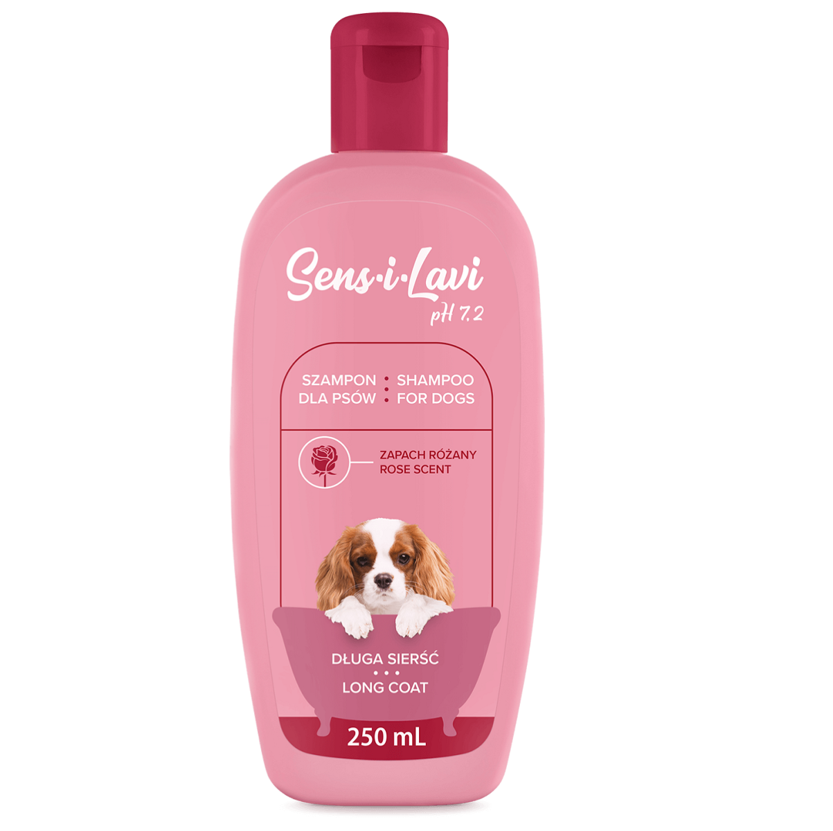 SENS-I-LAVI Sampon Pentru Caini cu Blana Lunga,  250ml