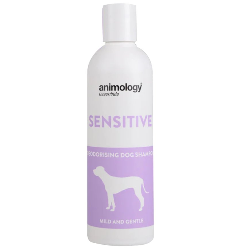 ANIMOLOGY Essentials Sensitive, Sampon Deodorizant Pentru Caini cu Piele Sensibila, Usor Iritabila 250ml