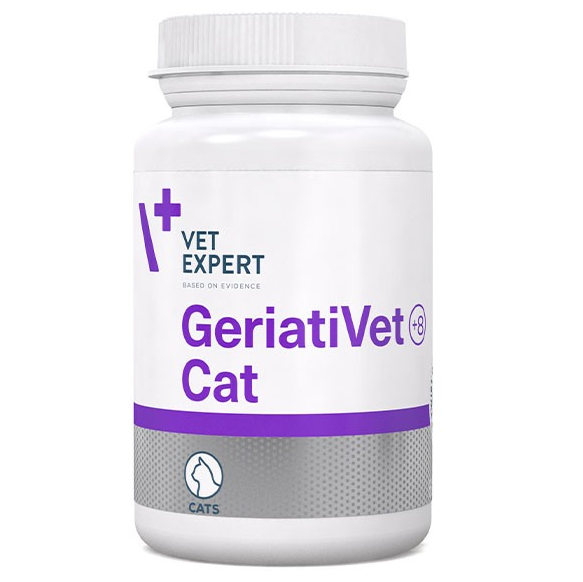 VET EXPERT GeriatiVet Cat Twist Off, Supliment Pentru Pisici , 60 capsule