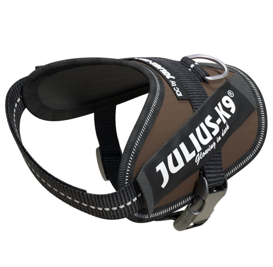 JULIUS K9 IDC POWER Maro Ciocolatiu, Marime Baby 1, Ham Caine 0.8-3kg