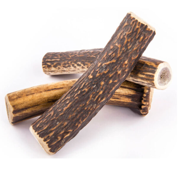 Recompense Naturale de Ros Pentru Caini, Coarne de Cerb, 4 DOGS Original, M-Line HARD M, 11-14cm