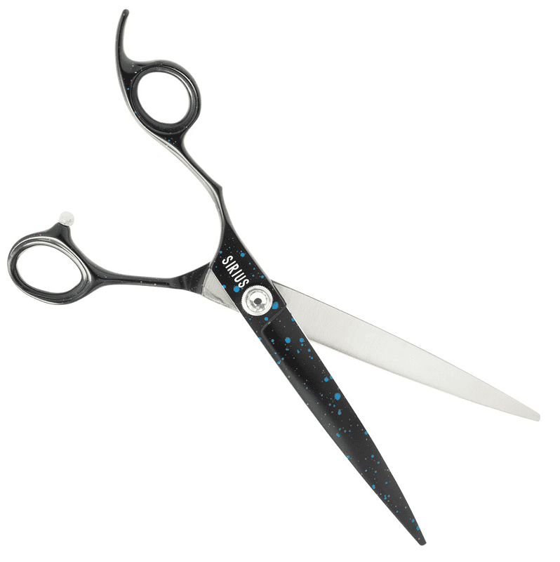 GROOM PROFESSIONAL Sirius 7,5" Left Handed Straight Scissor | Foarfecă Profesională Dreaptă 19 cm pentru Stângaci, Grooming Câini și Pisici