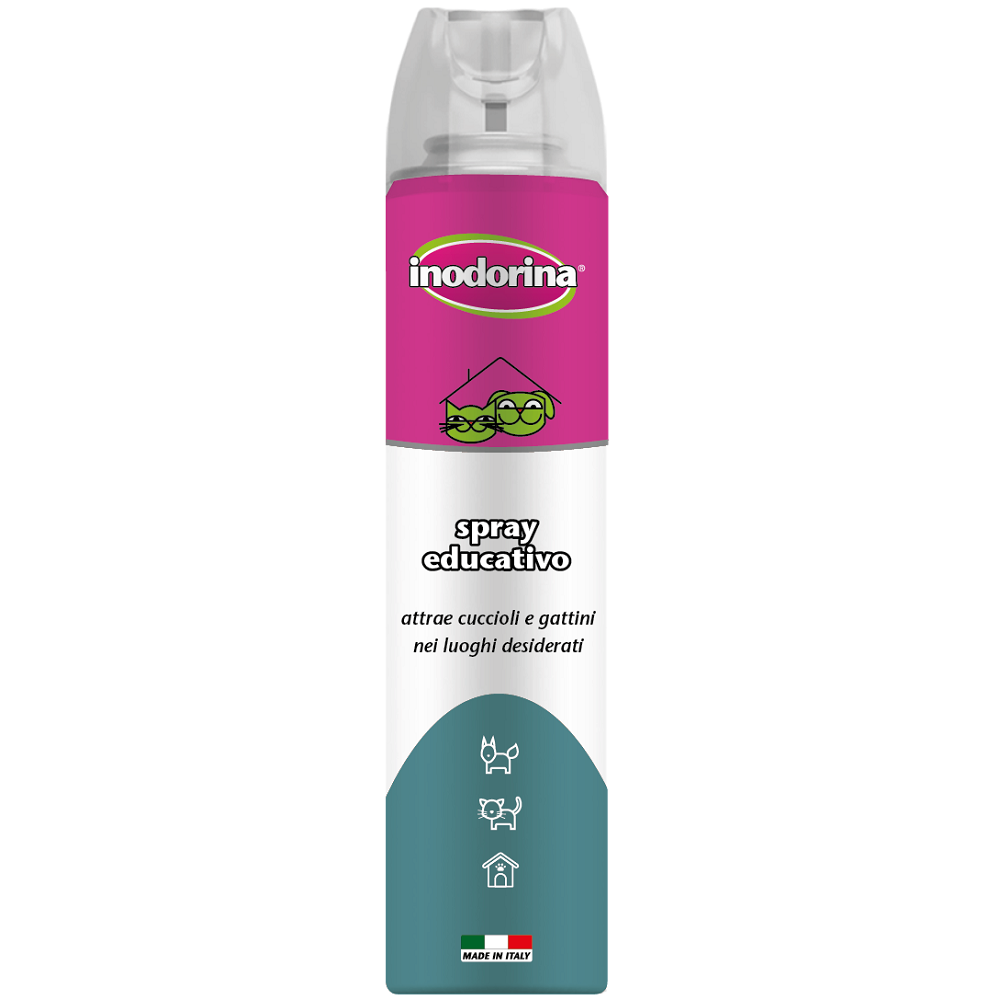 INODORINA Spray Atractant Educativ Pentru Caini sau Pisici, 300ml
