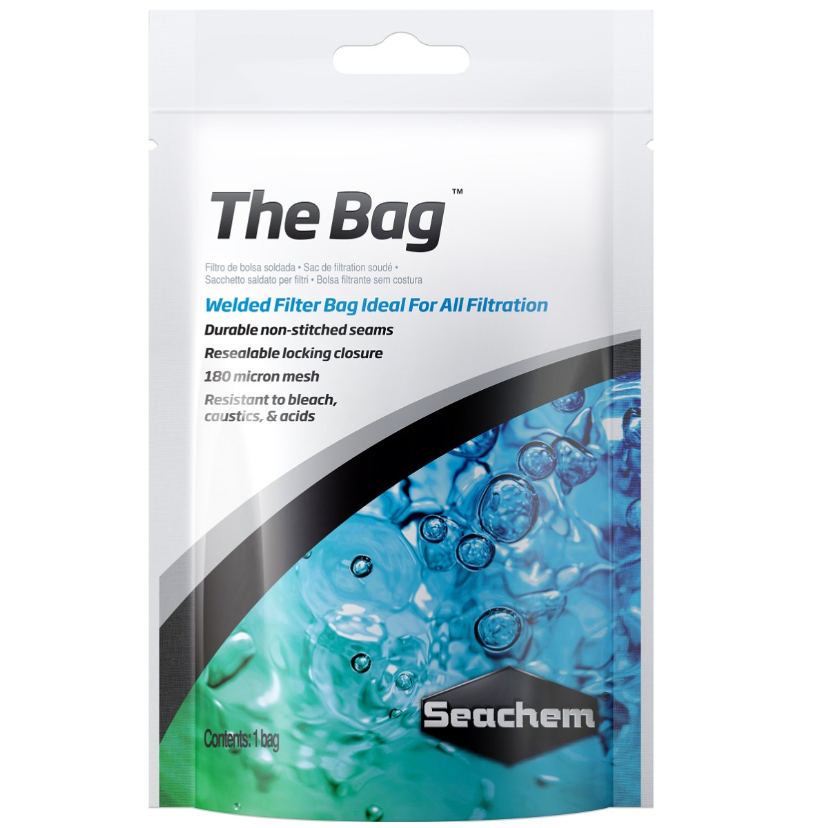 SEACHEM The Bag, Saculet Pentru Medii Filtrante, 25x13cm