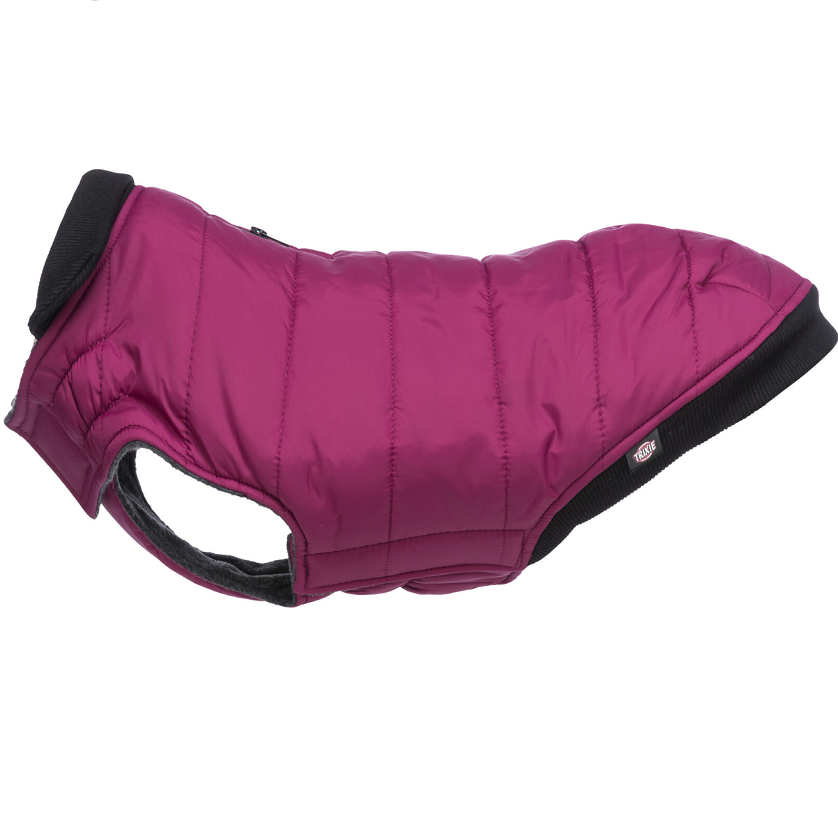 Haina de Iarna Pentru Caini, ARLAY Roz Inchis, Marimea S, Lungime Spate 36cm
