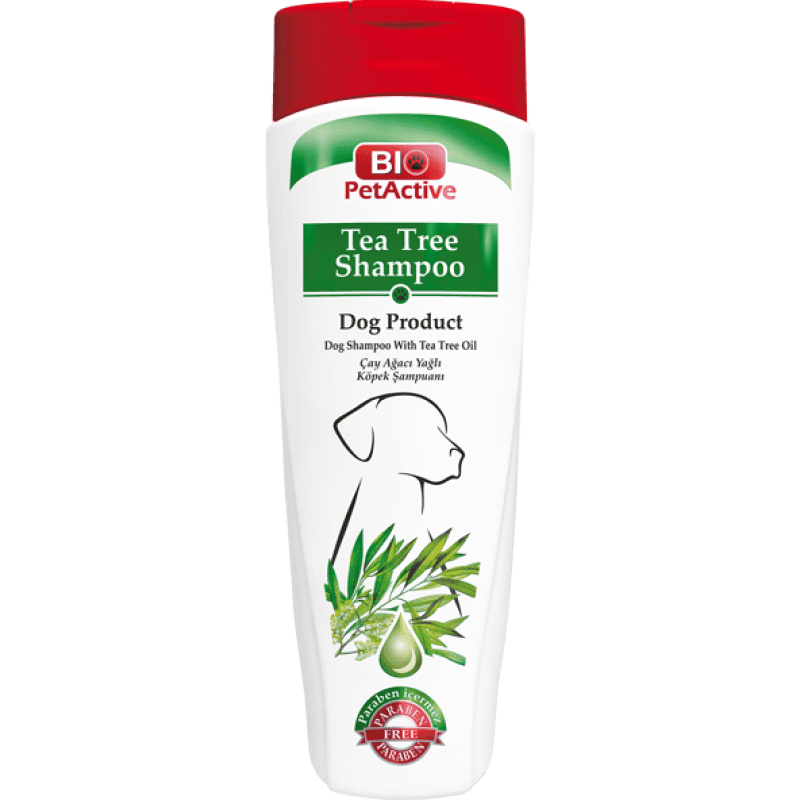 BIO PetActive Tea Tree Shampoo 400 ml | Sampon cu Ulei de Tea Tree pentru Caini | Curatare, Purificare si Echilibrarea Sebumului