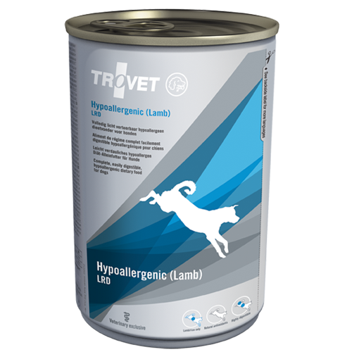 TROVET Dog Hypoallergenic cu Miel, Conserva 400 g – Hrana Umeda Detetica pentru Caini Alergici sau cu Hipersensibilitate Alimentara