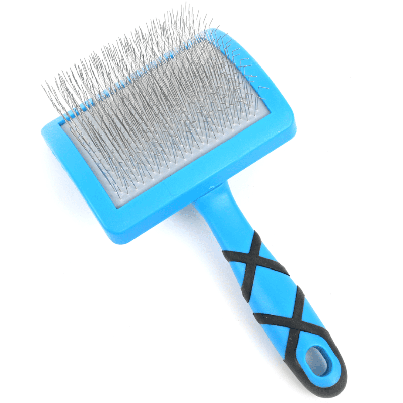 GROOM PROFESSIONAL Amplifier Soft Slicker Brush Large | Perie Slicker Profesională pentru Extra Volum, Fluffing și Finisare la Câini de Talie Mare