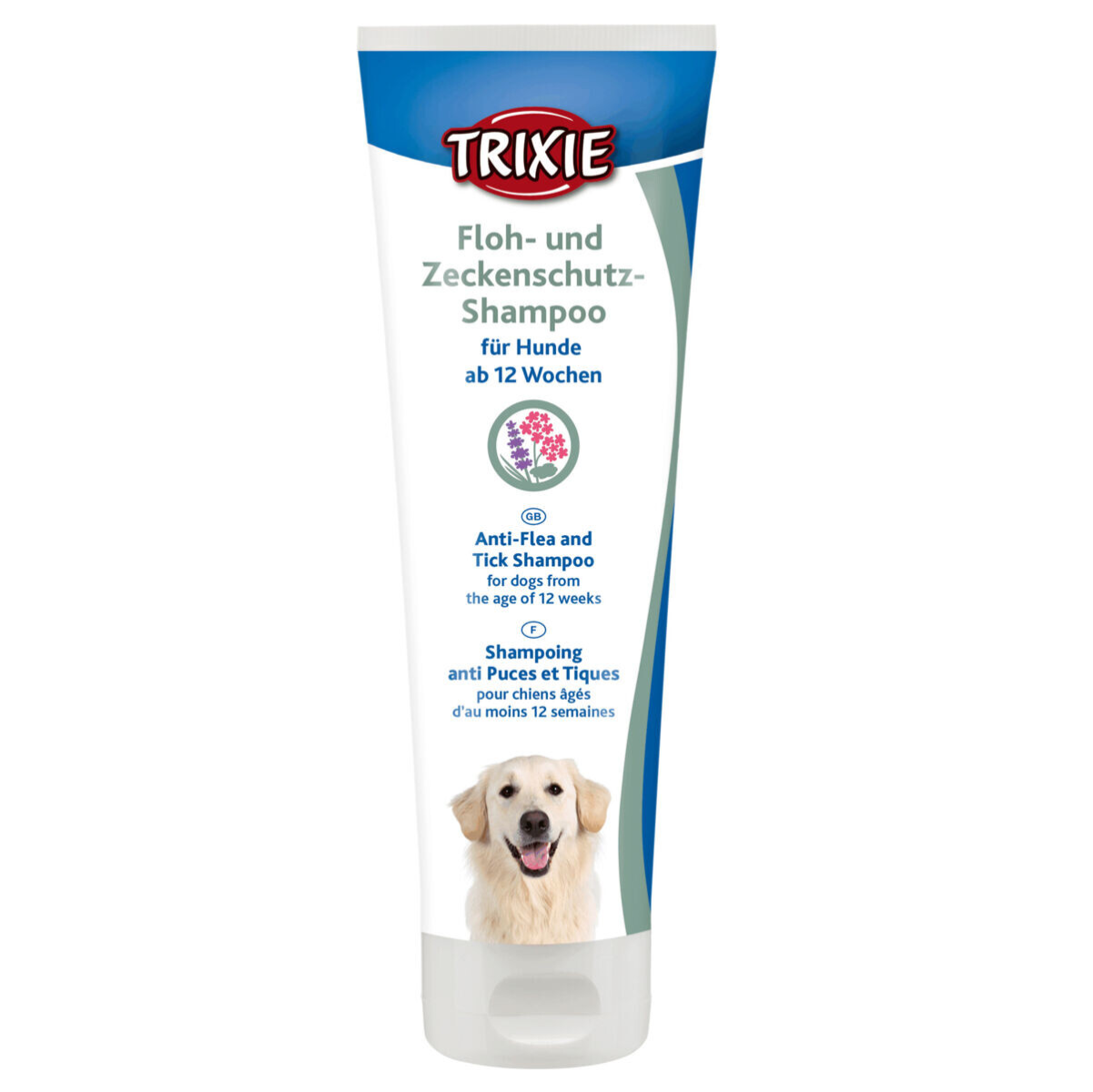 TRIXIE Sampon Antiparazitar, cu Extracte Naturale, Pentru Caini, 250ml