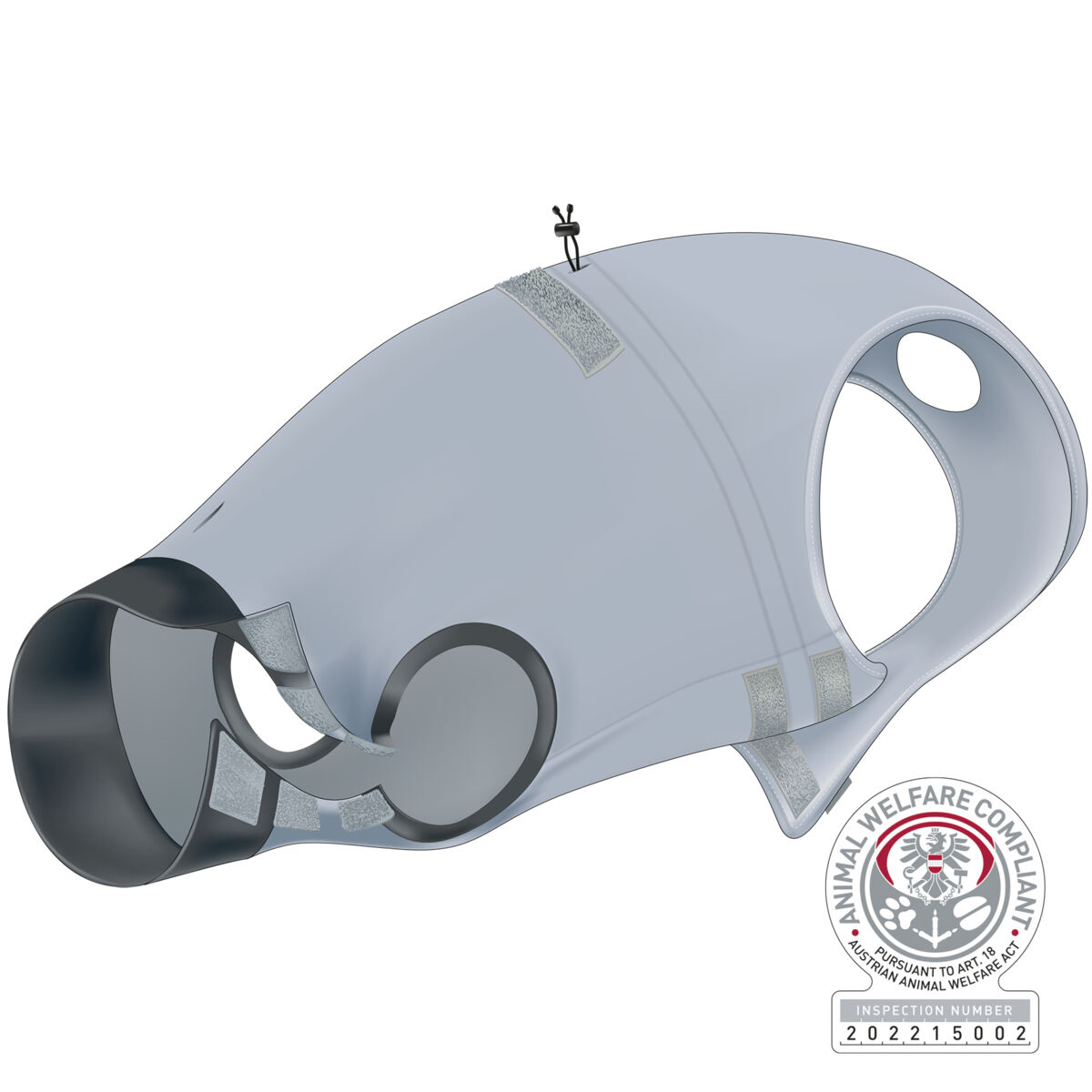 TRIXIE Haina de Protectie Postoperatorie Pentru Caini, Marime L-XL, 62cm