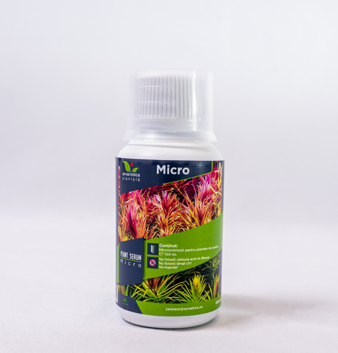 MICRO PLANT SERUM Fertilizant Concentrat Pentru Plantele de Acvariu, 100ml
