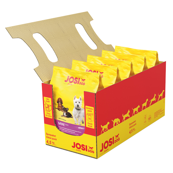 JOSIDOG Adult Mini Set 5x900g– Hrană Uscată fără Gluten pentru Câini Adulți de Talie Mică