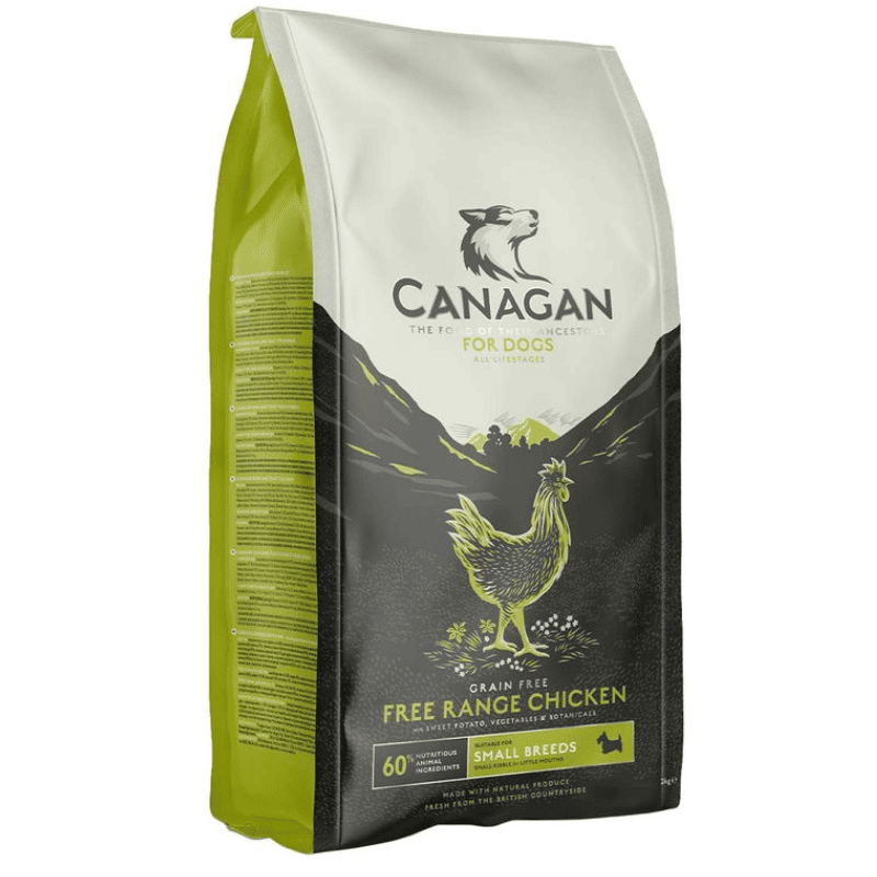 CANAGAN Small Breed Dog Free-Range Chicken 500 g | cu Pui | Hrana Uscata fara Cereale pentru Caini de Talie Mica
