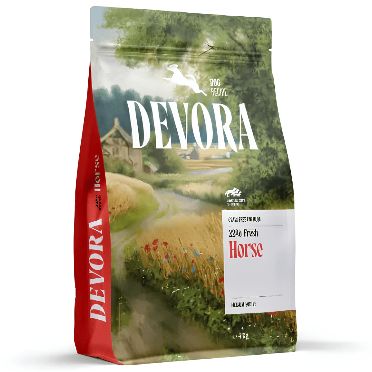 DEVORA Adult All Sizes Grain Free Monoprotein cu Cal 12 kg | Hrana Uscata Monoproteica pentru Caini Adulti