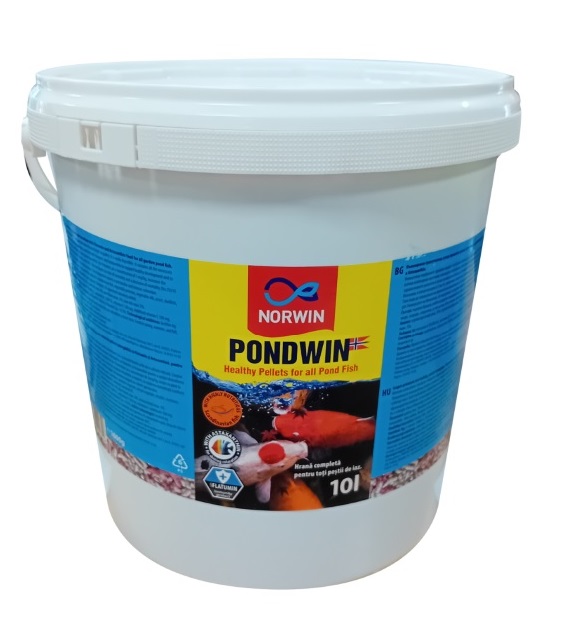 NORWIN Pondwin Hrana Peleti Pentru Pesti de Iaz, 10L / 1600g