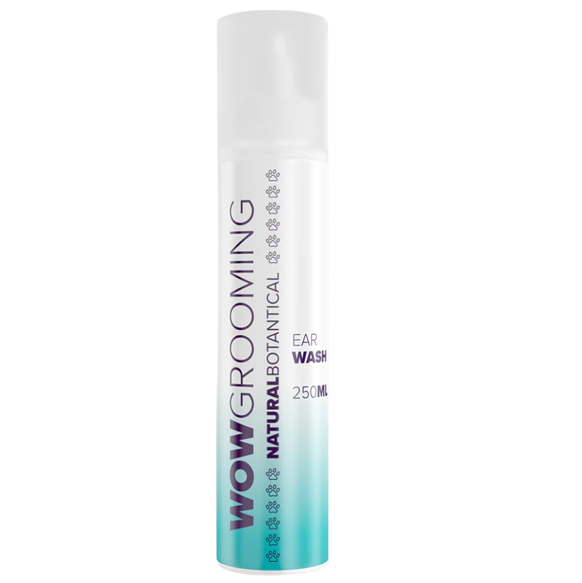 WOW GROOMING Natural Botanical, Solutie Antiseptica Naturala Pentru Curatarea Urechilor la Caine, 250ml
