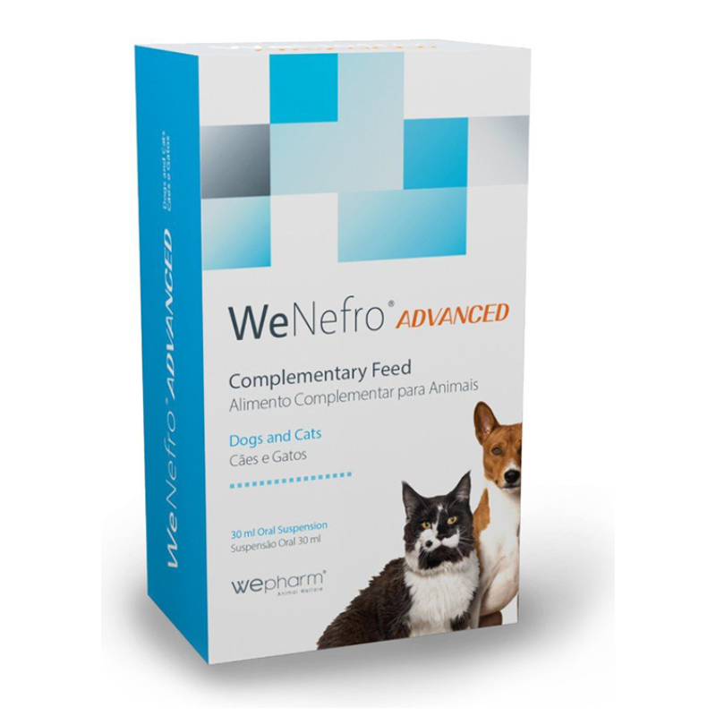 WeNefro Advanced Solutie Orala 30 ml – Supliment pentru Sustinerea Functiei Renale la Caini si Pisici