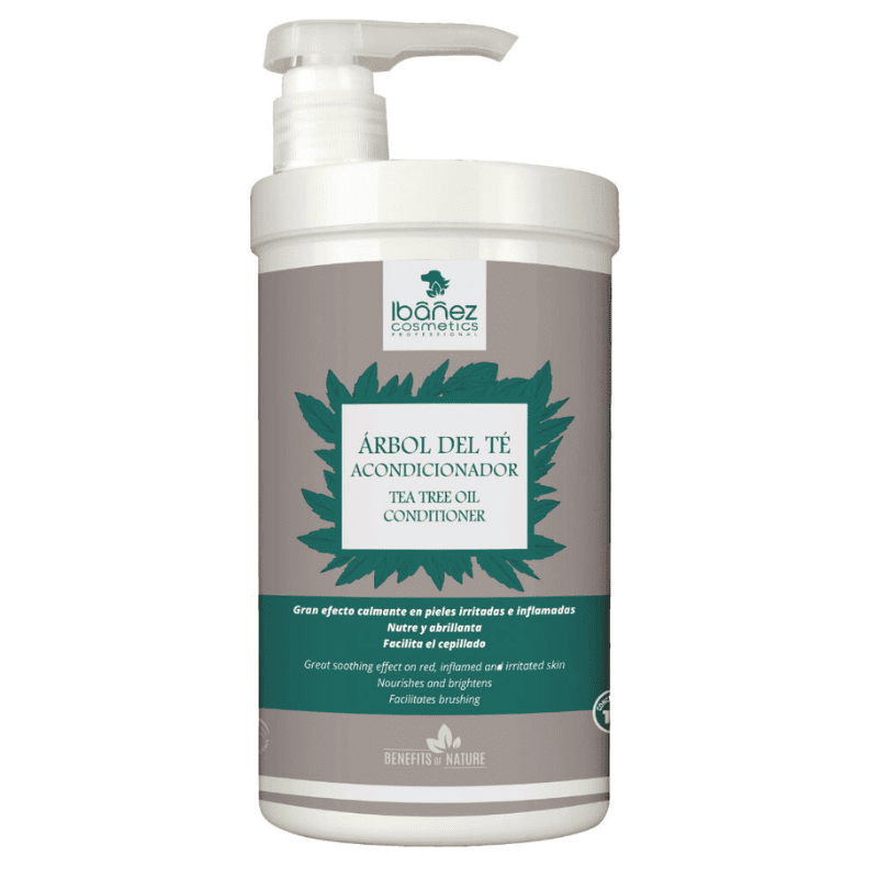 IBANEZ Tea Tree Oil Conditioner 950 ml | Balsam Profesional Calmant pentru Câini cu Piele Sensibilă