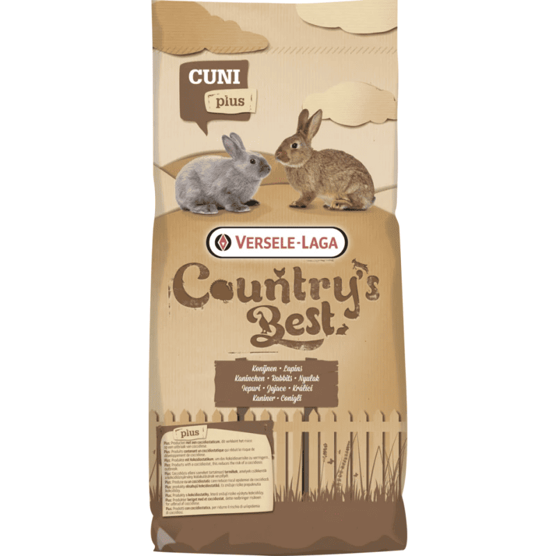 VERSELE-LAGA Country’s Best Cuni Top Plus 5 kg | Hrana Completa cu Coccidiostatic pentru Iepuri