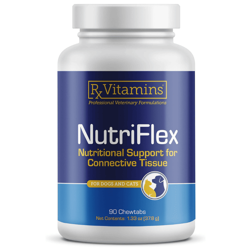 RX VITAMINS NutriFlex 90 tablete masticabile | Supliment pentru Controlul Durerii si Atenuarea Disconfortului Articular la Caini si Pisici