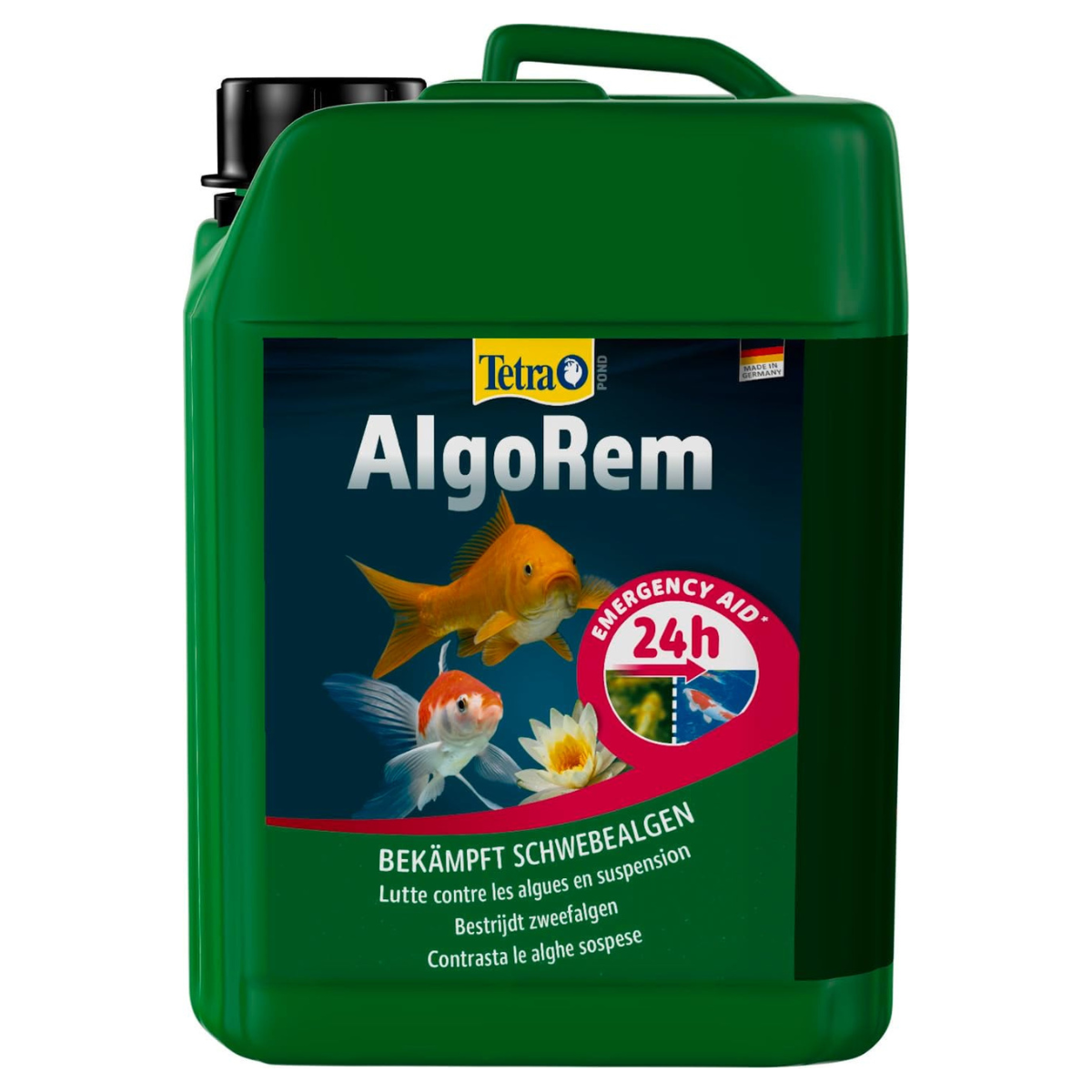 TETRA Pond AlgoRem – Tratament Anti-Alge Verzi pentru Iaz, Actiune în 24h, 3L