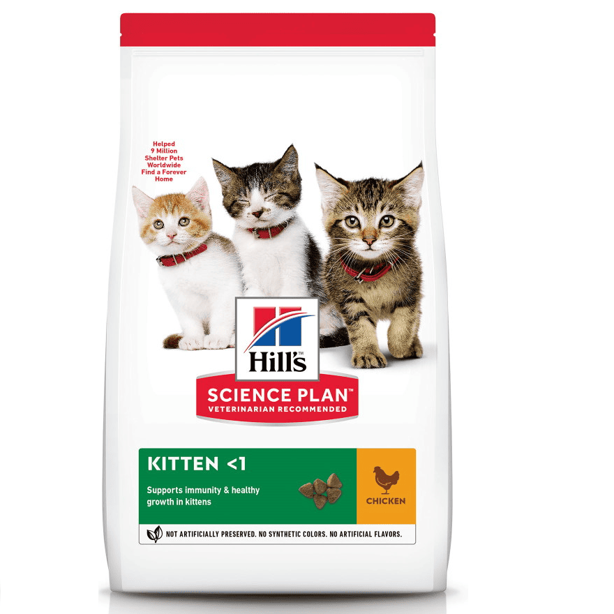 HILL'S Science Plan Kitten cu Pui, 7 kg – Hrana Uscata pentru Pui de Pisica, Suport pentru Crestere Sanatoasa si  Imunitate