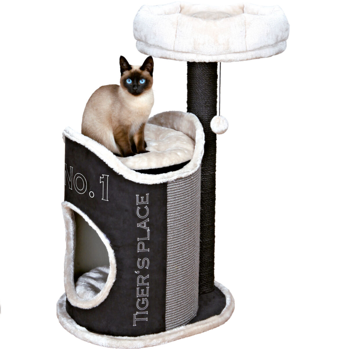 SUSANA Scratching Post, Ansamblu de Joaca si Relaxare Pisici, 54x44cm | Inaltime 90cm