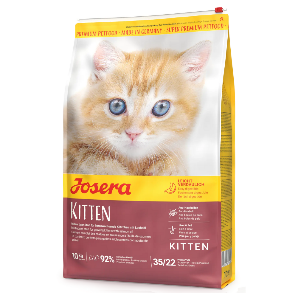 JOSERA Kitten 2 kg – Hrană Uscată Premium pentru Pisoi și Pisici Tinere, cu Nutrienti pentru o Crestere Sanatoasa si Vitalitate Crescuta