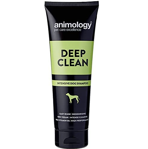 ANIMOLOGY Deep Clean, Sampon Vegan Pentru Caini Curatare Profunda Blana Lunga si Deasa 250ml