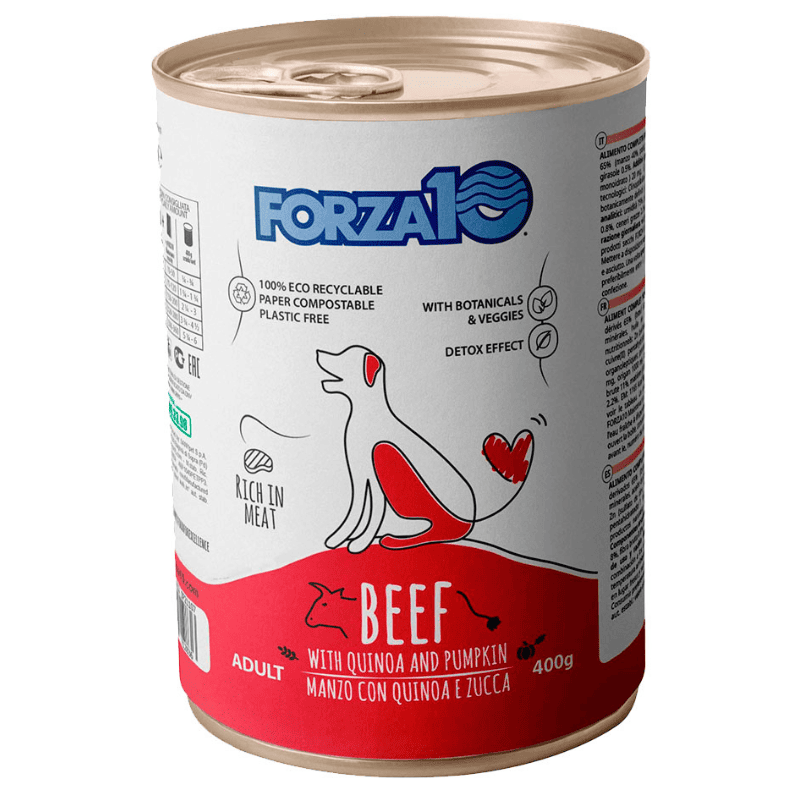 FORZA 10 Maintenance cu Vita, Quinoa si Dovleac 400 g – Hrana Umeda Completa pentru Caini Adulti