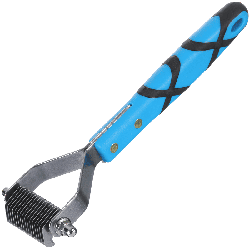 GROOM PROFESSIONAL Coat Rake Fine 16 Tooth | Descâlcitor Profesional cu 16 Dinți pentru Câini cu Blană Medie sau Lungă și Fină