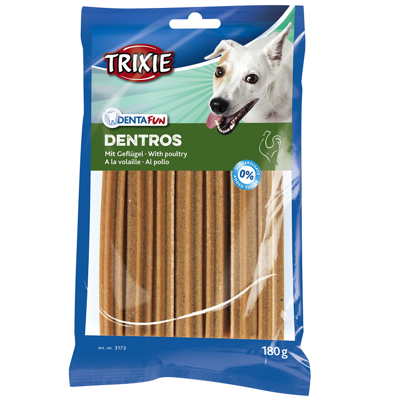 Recompensa Pentru Caini DENTROS Light cu Gust de Pui, 7buc | 180g